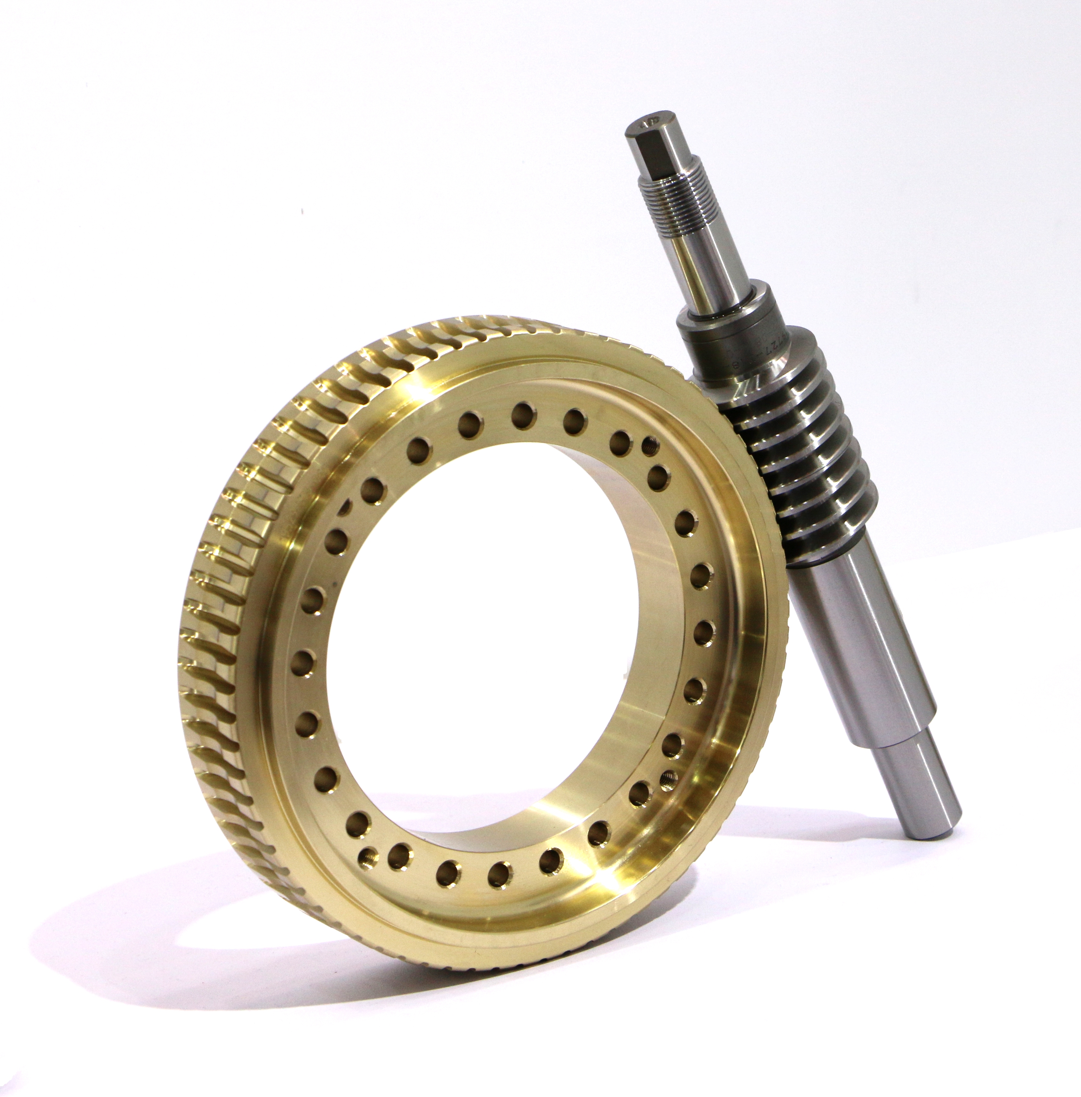 Schnecken- und Schneckengetriebe Schneckenrad Messingbronze Stahl